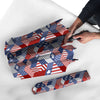 Patchwork American Patriotic Print Umbrella-grizzshop