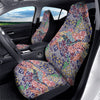 Patchwork Azulejos Tiles Print Pattern Car Seat Covers-grizzshop