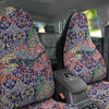 Patchwork Azulejos Tiles Print Pattern Car Seat Covers-grizzshop