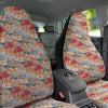 Patchwork Beach And Sunset Sky Print Pattern Car Seat Covers-grizzshop