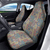 Patchwork Damask Vintage Print Pattern Car Seat Covers-grizzshop