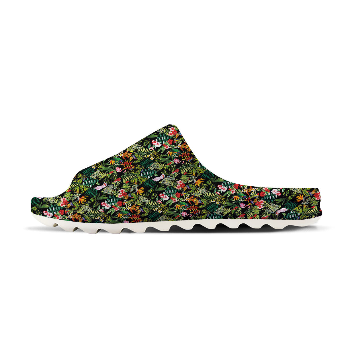 Patchwork Exotic Print Pattern Sandals-grizzshop