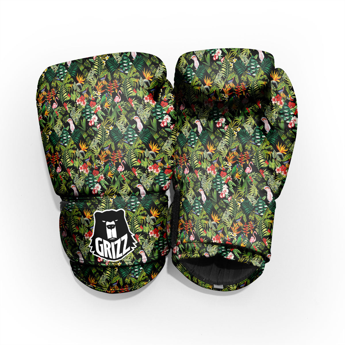 Patchwork Exotic Print Pattern Pro Boxing Glove