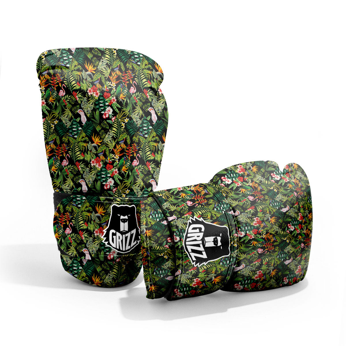 Patchwork Exotic Print Pattern Pro Boxing Glove