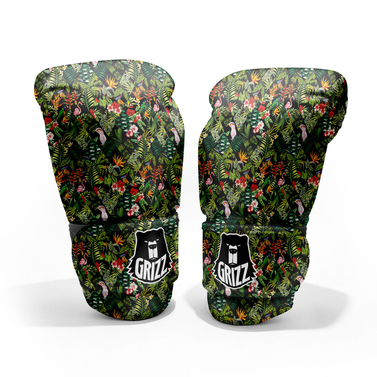 Patchwork Exotic Print Pattern Pro Boxing Glove