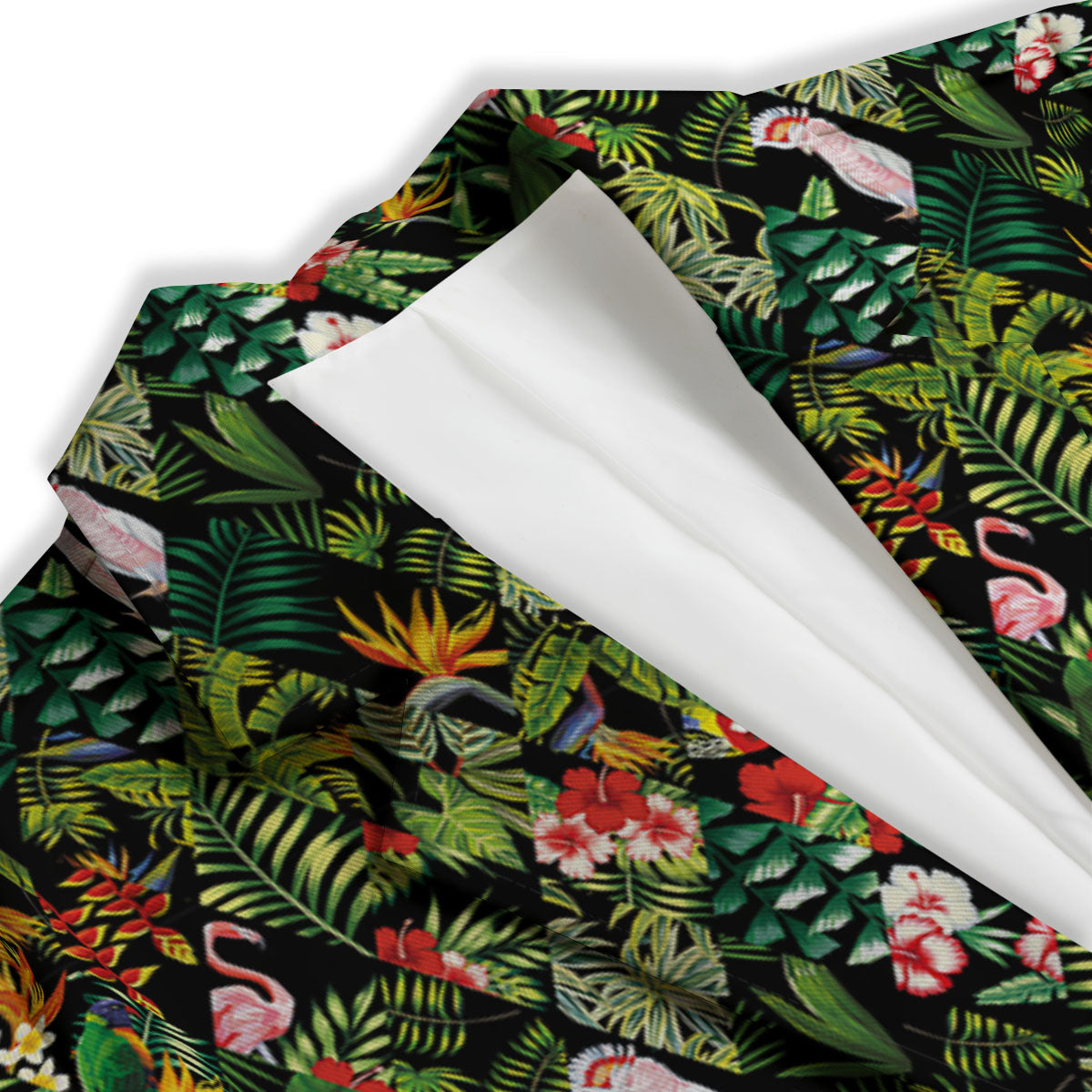 Patchwork Exotic Print Pattern Women's Blazer-grizzshop