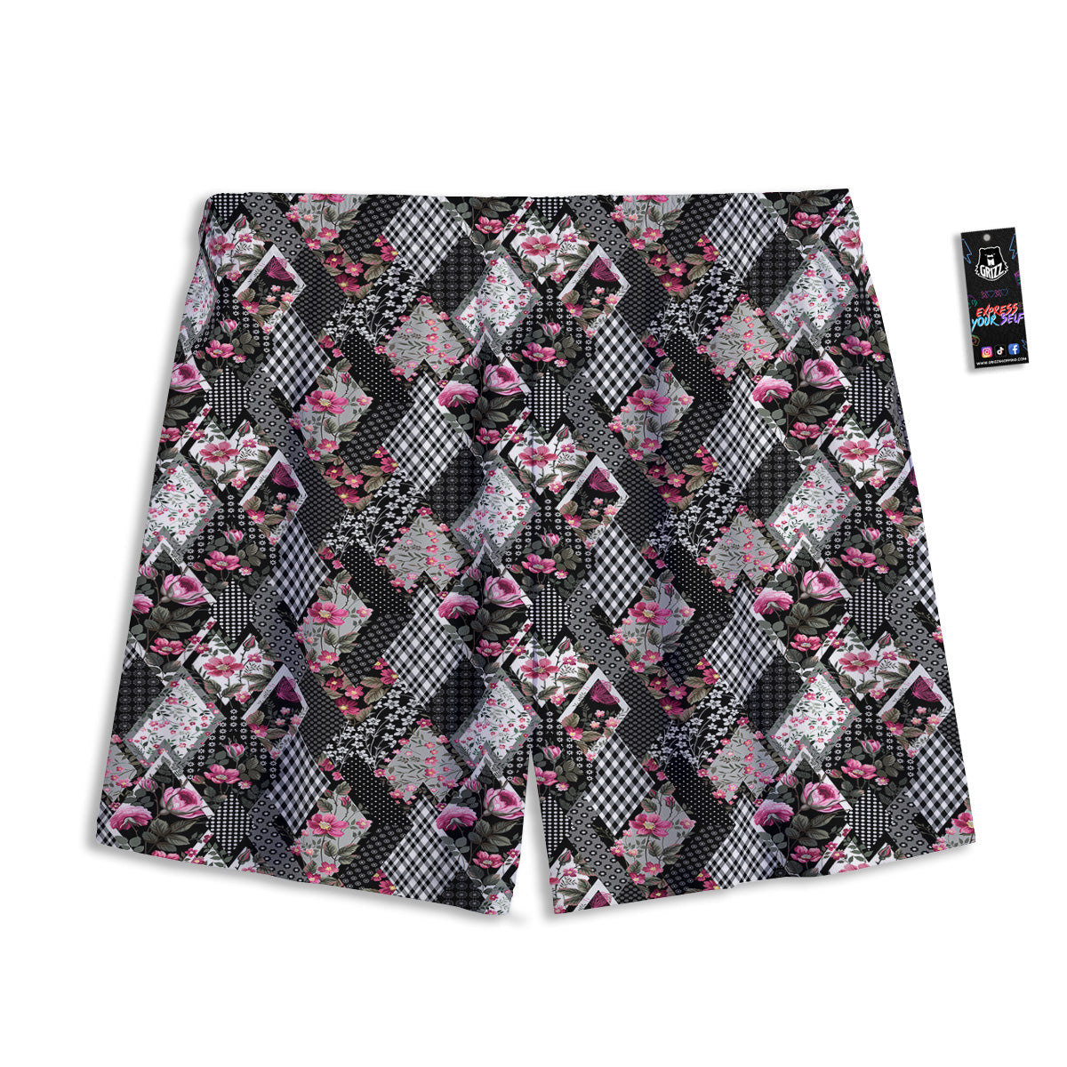 Pit Viper Green Print Mesh Shorts