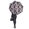 Patchwork Flower Vintage Print Pattern Umbrella-grizzshop