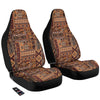 Patchwork Grunge Native American Print Pattern Car Seat Covers-grizzshop