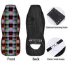 Patchwork Plaid Madras Print Pattern Car Seat Covers-grizzshop