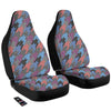 Patchwork Style And Classic Houndstooth Print Pattern Car Seat Covers-grizzshop