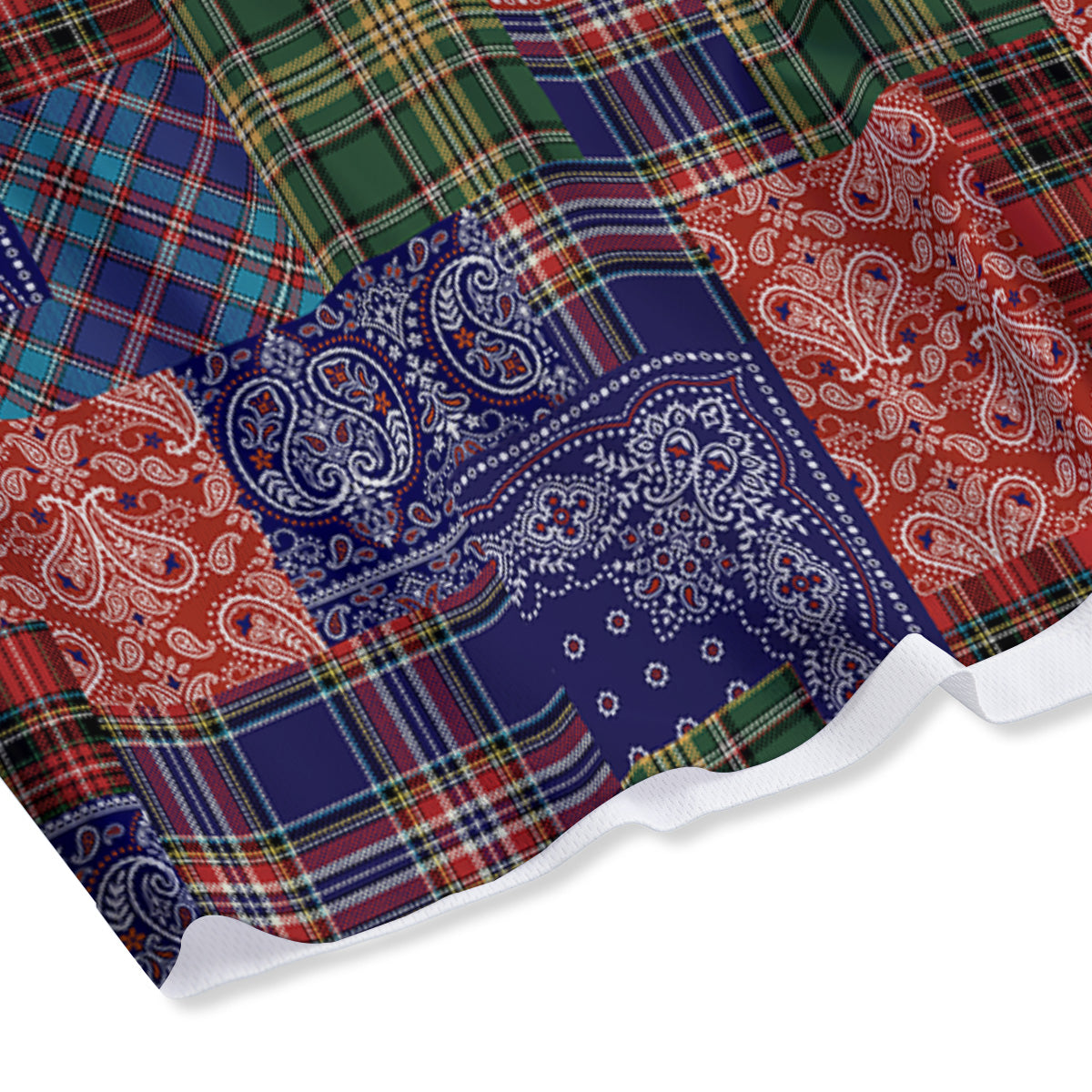 Playing Cards Four Kings Print Mesh Shorts