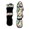 Patchwork Tropical Bird Muay Thai Shin Guards-grizzshop