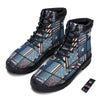 Patchwork USA Denim Print Pattern Boots-grizzshop