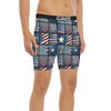 Patchwork USA Denim Print Pattern Boxer Briefs-grizzshop