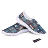 Patchwork USA Denim Print Pattern Nurse Shoes-grizzshop