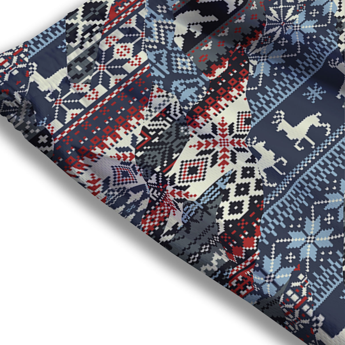 Playing Cards Four Queens Print Mesh Shorts
