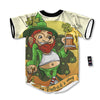 Patrick's Day Cute Shamrock Saint Print Baseball Jersey-grizzshop