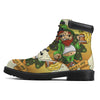 Patrick's Day Cute Shamrock Saint Print Boots-grizzshop