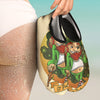 Patrick's Day Cute Shamrock Saint Print Water Shoes-grizzshop