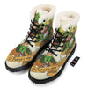 Patrick's Day Cute Shamrock Saint Print Winter Boots-grizzshop