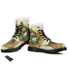 Patrick's Day Cute Shamrock Saint Print Winter Boots-grizzshop