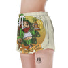 Patrick's Day Cute Shamrock Saint Print Women's Shorts-grizzshop