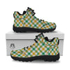 Patrick's Day Irish Plaid Print Hiking Shoes-grizzshop