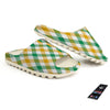 Patrick's Day Irish Plaid Print Sandals-grizzshop