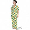 Patrick's Day Irish Plaid Print Women's Pajamas Set-grizzshop