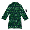 Patrick's Day Watercolor Saint Print Pattern Bathrobe-grizzshop