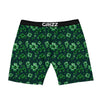 Patrick's Day Watercolor Saint Print Pattern Boxer Briefs-grizzshop