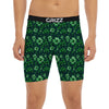 Patrick's Day Watercolor Saint Print Pattern Boxer Briefs-grizzshop