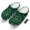 Patrick's Day Watercolor Saint Print Pattern Clog-grizzshop