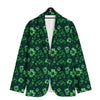 Patrick's Day Watercolor Saint Print Pattern Men's Sport Coat-grizzshop