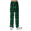 Patrick's Day Watercolor Saint Print Pattern Pajama Pants-grizzshop