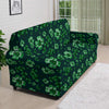 Patrick's Day Watercolor Saint Print Pattern Sofa Cover-grizzshop