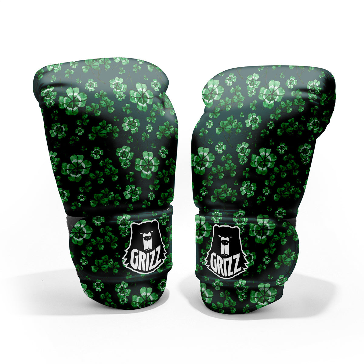 Patrick's Day Watercolor Saint Print Pattern Pro Boxing Glove