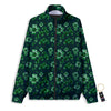 Patrick's Day Watercolor Saint Print Pattern Track Jacket-grizzshop