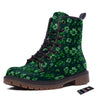 Patrick's Day Watercolor Saint Print Pattern Work Boots-grizzshop