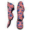 Patriot Pattern Print Muay Thai Shin Guards-grizzshop