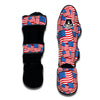 Patriot Pattern Print Muay Thai Shin Guards-grizzshop