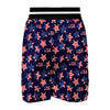 Patriot Usa Pattern Print Boxing Shorts-grizzshop