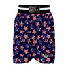 Patriot Usa Pattern Print Boxing Shorts-grizzshop