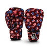 Patriot Usa Print Pattern Boxing Gloves-grizzshop