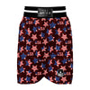 Patriot Usa Print Pattern Boxing Shorts-grizzshop