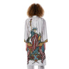 Patriotic Art Statue Of Liberty Print Kimono-grizzshop