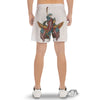 Patriotic Art Statue Of Liberty Print Men's Gym Shorts-grizzshop