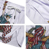 Patriotic Art Statue Of Liberty Print Men's Running Shorts-grizzshop