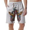 Patriotic Art Statue Of Liberty Print Men's Shorts-grizzshop